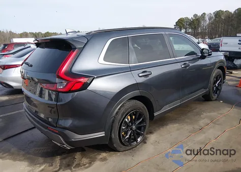 2025 Honda Cr-V Hybrid Sport z USA, uszkodzony, nr VIN 5J6RS5H57SL005142